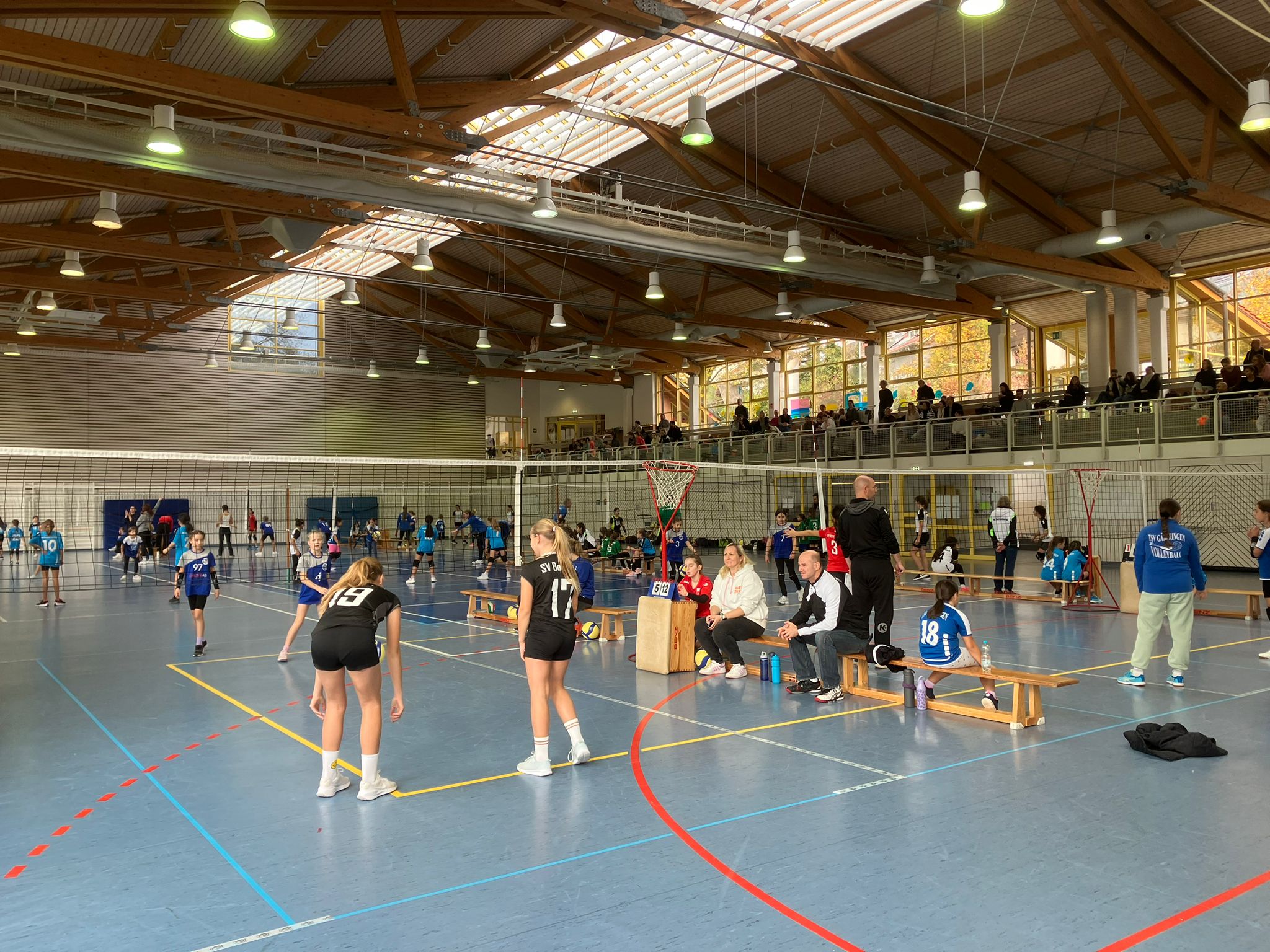 Blaubären TSV Flacht: Erster Spieltag der U12 in Flacht